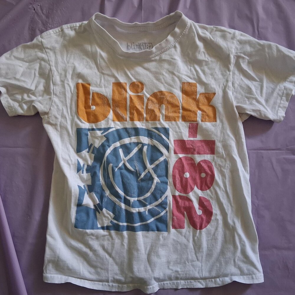 Blink 182 Crop Top, XS, MultiColor